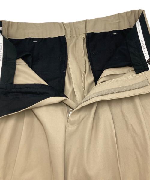 MARKAWARE（マーカウェア）MARKAWARE (マーカウェア) Classic Fit Double Pleated Trousers ベージュ サイズ:SIZE 1の古着・服飾アイテム