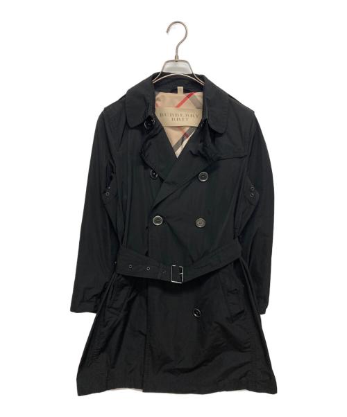 BURBERRY BRIT（バーバリーブリット）BURBERRY BRIT (バーバリーブリット) ステンカラーコート ブラック サイズ:SIZE 42の古着・服飾アイテム