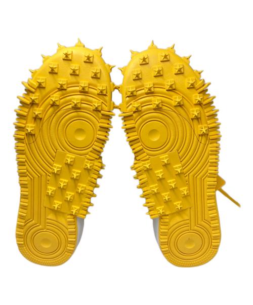 NIKE（ナイキ）NIKE (ナイキ) OFFWHITE (オフホワイト) ハイカットスニーカー ホワイト×イエロー サイズ:SIZE US9.5の古着・服飾アイテム