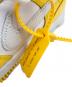 中古・古着 NIKE (ナイキ) OFFWHITE (オフホワイト) ハイカットスニーカー ホワイト×イエロー サイズ:SIZE US9.5：18000円