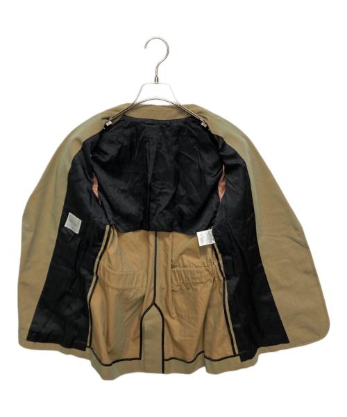 PAUL SMITH（ポールスミス）Paul Smith (ポールスミス) コントラストシャンブレーツイル ジャケット ベージュ サイズ:SIZE 38の古着・服飾アイテム