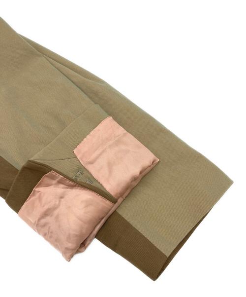 PAUL SMITH（ポールスミス）Paul Smith (ポールスミス) コントラストシャンブレーツイル ジャケット ベージュ サイズ:SIZE 38の古着・服飾アイテム