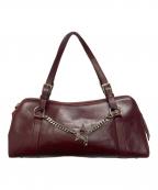 Christian Diorクリスチャン ディオール）の古着「ハードコアワンショルダーバッグ」｜ボルドー