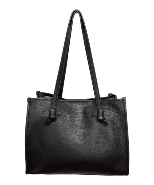 GIANNI CHIARINI（ジャンニ キアリーニ）GIANNI CHIARINI (ジャンニ キアリーニ) マルチェッラ S/レザートート ブラックの古着・服飾アイテム