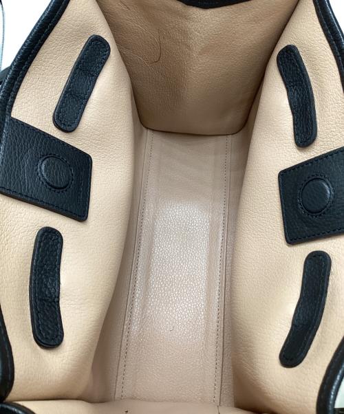 GIANNI CHIARINI（ジャンニ キアリーニ）GIANNI CHIARINI (ジャンニ キアリーニ) マルチェッラ S/レザートート ブラックの古着・服飾アイテム