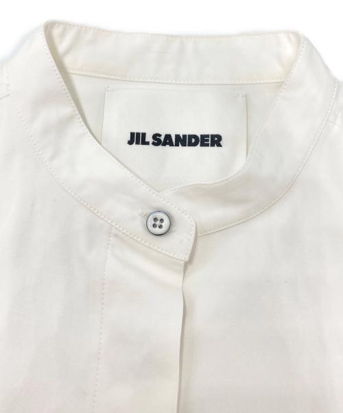 JIL SANDER（ジルサンダー）JIL SANDER (ジルサンダー) ホワイトコットンシャツ ホワイト サイズ:SIZE 32の古着・服飾アイテム