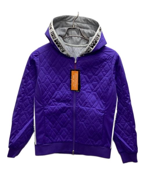 NEW BALANCE（ニューバランス）NEW BALANCE (ニューバランス) フーデッドジャケット パープル サイズ:SIZE 2の古着・服飾アイテム