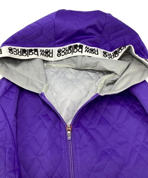 NEW BALANCE（ニューバランス）NEW BALANCE (ニューバランス) フーデッドジャケット パープル サイズ:SIZE 2の古着・服飾アイテム