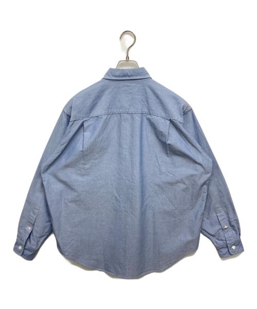 BEAMS（ビームス）BEAMS (ビームス) ヘビーオックスフォード ボタンダウンシャツ ブルー サイズ:SIZE Sの古着・服飾アイテム