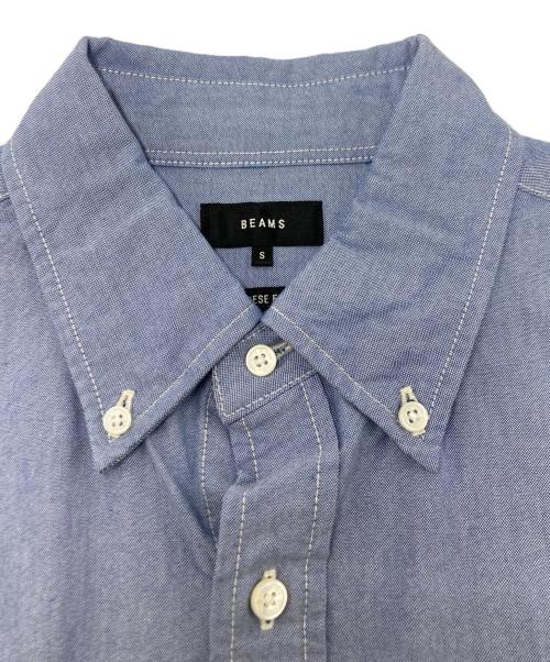 BEAMS（ビームス）BEAMS (ビームス) ヘビーオックスフォード ボタンダウンシャツ ブルー サイズ:SIZE Sの古着・服飾アイテム