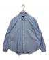 BEAMS（ビームス）の古着「ヘビーオックスフォード ボタンダウンシャツ」｜ブルー