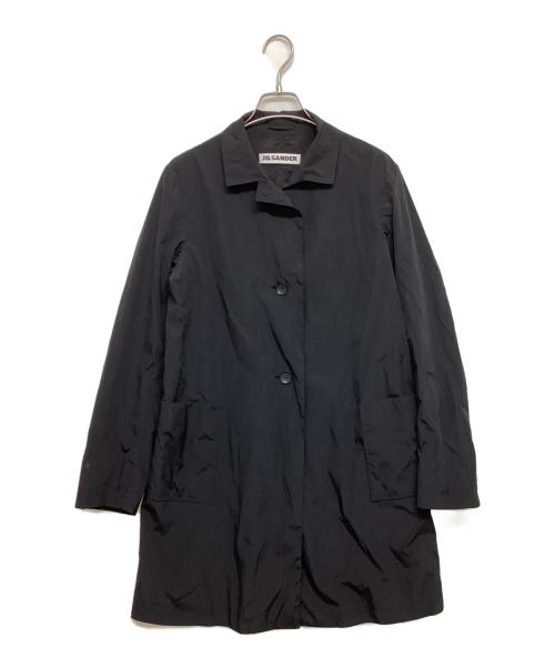 JIL SANDER（ジルサンダー）JIL SANDER (ジルサンダー) ステンカラーコート ブラック サイズ:SIZE 36の古着・服飾アイテム