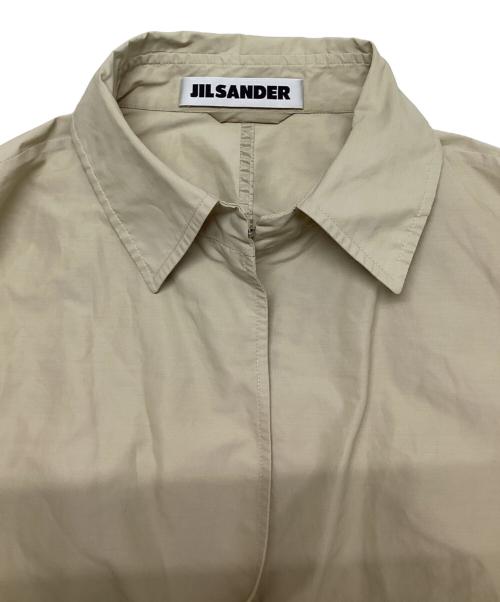 JIL SANDER（ジルサンダー）JIL SANDER (ジルサンダー) ナイロンコート ベージュ サイズ:SIZE 36の古着・服飾アイテム