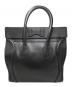 CELINE (セリーヌ) ラゲージミニショッパーハンドバッグ ブラック：70000円