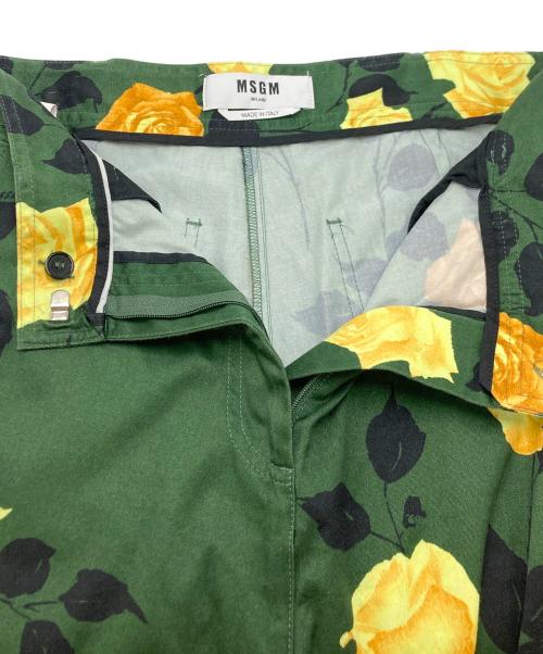 MSGM（エムエスジーエム）MSGM (エムエスジーエム) カーゴパンツ グリーン サイズ:SIZE 42の古着・服飾アイテム