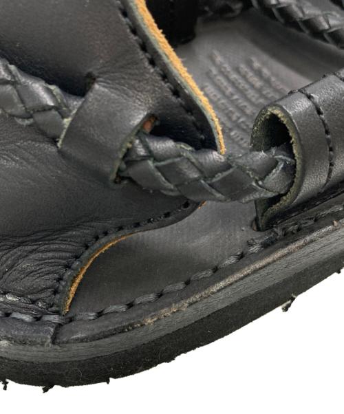 TOKYO SANDAL（トウキョウサンダル）TOKYO SANDAL (トウキョウサンダル) WARAJI SANDAL ブラック サイズ:SIZE 6の古着・服飾アイテム