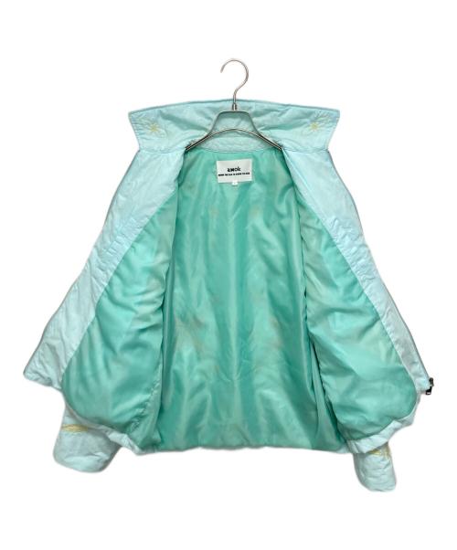 amok（アモク）amok (アモク) FLOWER QUILT JACKET スカイブルー サイズ:SIZE Sの古着・服飾アイテム