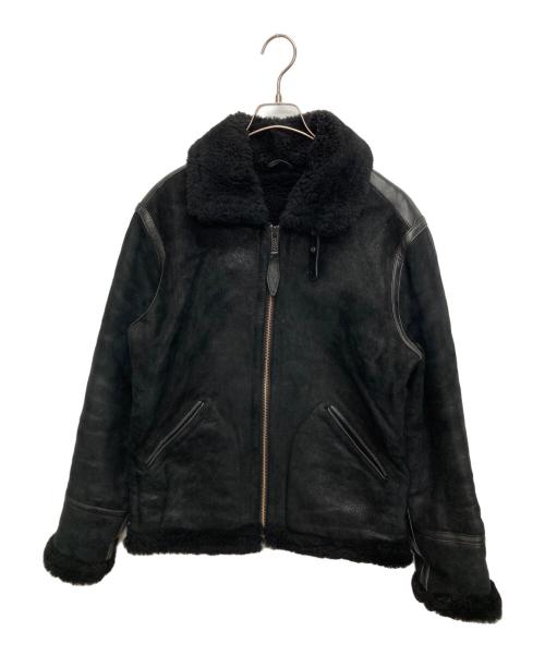 SCHOTT BROS.（ショット）SCHOTT BROS. (ショット) B-3ムートンジャケット ブラック サイズ:SIZE Sの古着・服飾アイテム