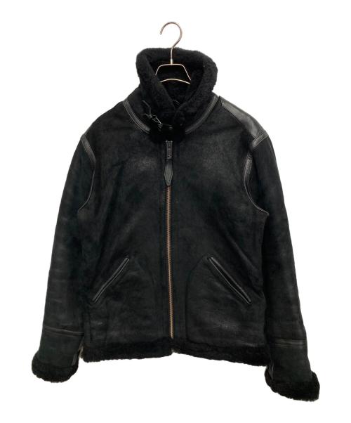 SCHOTT BROS.（ショット）SCHOTT BROS. (ショット) B-3ムートンジャケット ブラック サイズ:SIZE Sの古着・服飾アイテム
