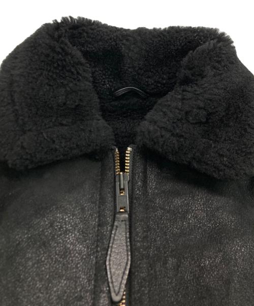 SCHOTT BROS.（ショット）SCHOTT BROS. (ショット) B-3ムートンジャケット ブラック サイズ:SIZE Sの古着・服飾アイテム