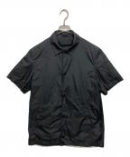 Acne studiosアクネ ストゥディオス）の古着「半袖コーチジャケット」｜ブラック