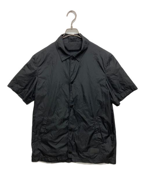 Acne studios（アクネ ストゥディオス）Acne studios (アクネ ストゥディオス) 半袖コーチジャケット ブラック サイズ:SIZE 46の古着・服飾アイテム