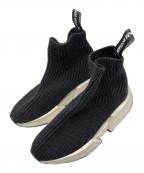 MM6 Maison Margielaエムエムシックスメゾンマルジェラ）の古着「ニットブーツ」｜グレー