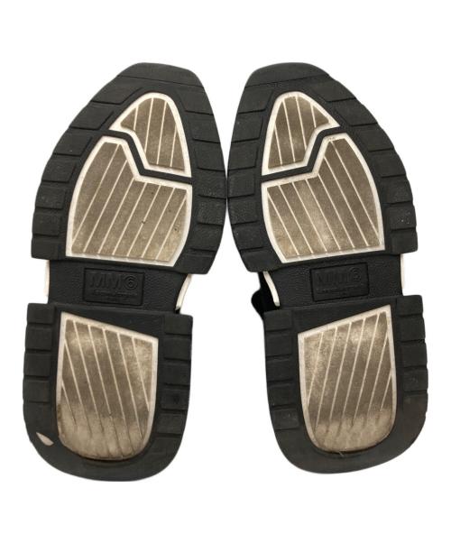 MM6 Maison Margiela（エムエムシックスメゾンマルジェラ）MM6 Maison Margiela (エムエムシックスメゾンマルジェラ) ニットブーツ グレー サイズ:SIZE 38の古着・服飾アイテム