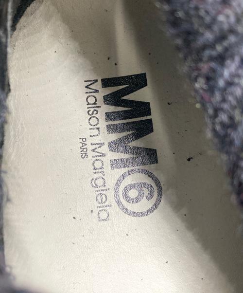 MM6 Maison Margiela（エムエムシックスメゾンマルジェラ）MM6 Maison Margiela (エムエムシックスメゾンマルジェラ) ニットブーツ グレー サイズ:SIZE 38の古着・服飾アイテム