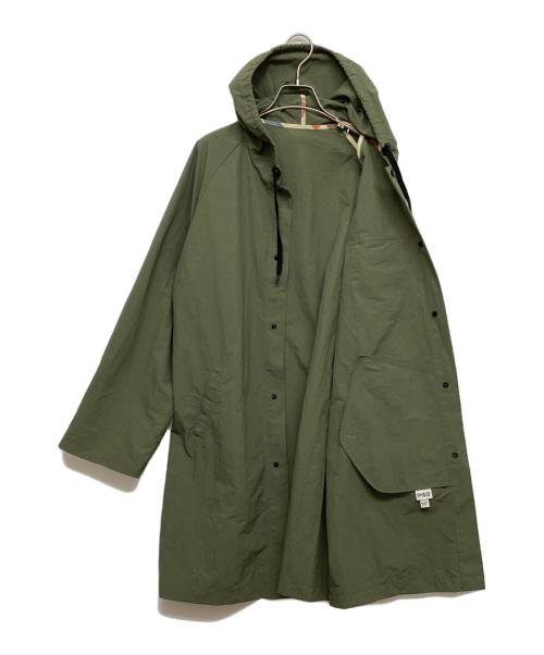 ear PAPILLONNER（イアパピヨネ）ear PAPILLONNER (イアパピヨネ) PEZ (ペッツ) コラボレインコート グリーン サイズ:SIZE FREEの古着・服飾アイテム