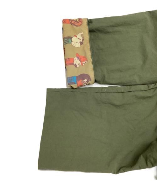 ear PAPILLONNER（イアパピヨネ）ear PAPILLONNER (イアパピヨネ) PEZ (ペッツ) コラボレインコート グリーン サイズ:SIZE FREEの古着・服飾アイテム