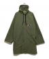 ear PAPILLONNER（イアパピヨネ）の古着「コラボレインコート」｜グリーン
