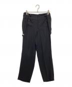 Y'sワイズ）の古着「サスペンダー付パンツ」｜ブラック