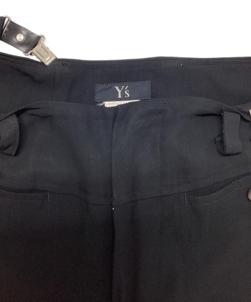 Y's（ワイズ）Y's (ワイズ) サスペンダー付パンツ ブラック サイズ:SIZE FREEの古着・服飾アイテム