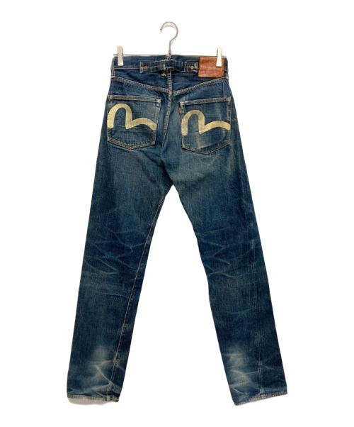 Evisu Jeans（エヴィスジーンズ）Evisu Jeans (エヴィスジーンズ) カモメペイントデニムパンツ インディゴ サイズ:SIZE W30×L35の古着・服飾アイテム