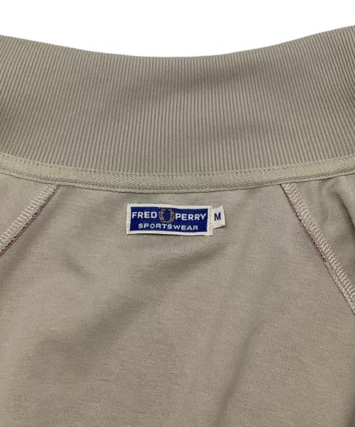FRED PERRY（フレッドペリー）FRED PERRY (フレッドペリー) アーガイル柄 トラックジャケット ベージュ サイズ:SIZE Mの古着・服飾アイテム
