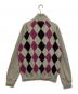 FRED PERRY (フレッドペリー) アーガイル柄 トラックジャケット ベージュ サイズ:SIZE M：5000円