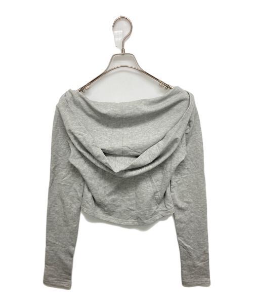 ANDMARY（アンドマリー）ANDMARY (アンドマリー) Gather frill set up グレー サイズ:SIZE FREEの古着・服飾アイテム