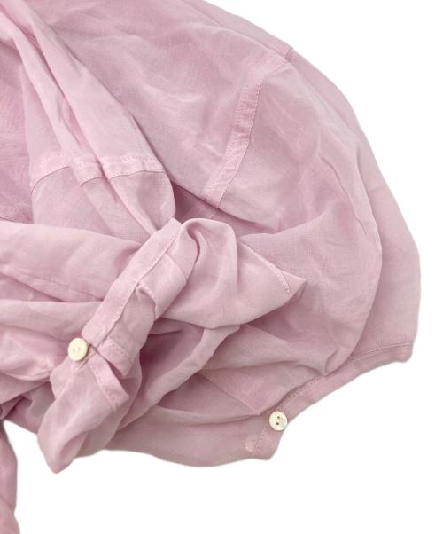 anuans（アニュアンス）anuans (アニュアンス) フォルムシアーブラウス ピンク サイズ:SIZE Freeの古着・服飾アイテム