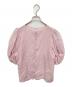anuans（アニュアンス）の古着「フォルムシアーブラウス」｜ピンク