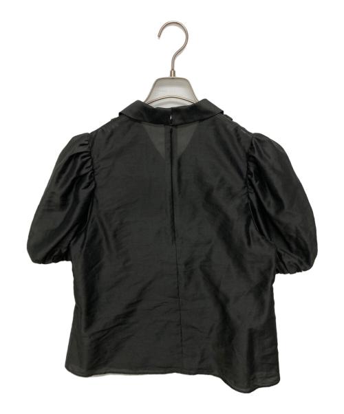 CELFORD（セルフォード）CELFORD (セルフォード) フリルギャザーブラウス ブラック サイズ:SIZE Sの古着・服飾アイテム