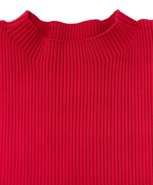 CELFORD（セルフォード）CELFORD (セルフォード) ハーフスリーブペプラムニットプルオーバー ピンク サイズ:SIZE 36の古着・服飾アイテム