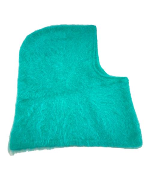 cash&barba（キャッシュ&バルバ）cash&barba (キャッシュ&バルバ) カシミヤバラクラバ エメラルドグリーンの古着・服飾アイテム