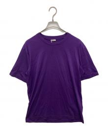 cash&barba（キャッシュ&バルバ）の古着「シーアイランドコットン レギュラーフィット Tee」｜パープル
