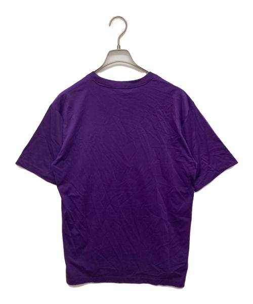 cash&barba（キャッシュ&バルバ）cash&barba (キャッシュ&バルバ) シーアイランドコットン レギュラーフィット Tee パープル サイズ:SIZE 3の古着・服飾アイテム