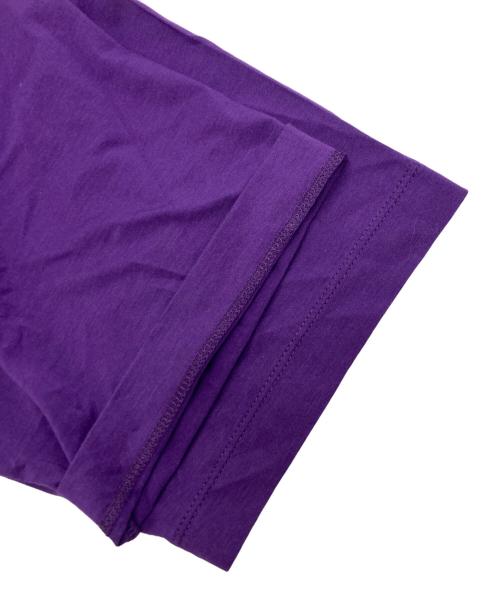 cash&barba（キャッシュ&バルバ）cash&barba (キャッシュ&バルバ) シーアイランドコットン レギュラーフィット Tee パープル サイズ:SIZE 3の古着・服飾アイテム