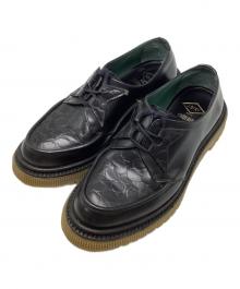 ADIEU×TRES BIEN（アデュー×トレビアン）の古着「レザーシューズ」｜ブラック