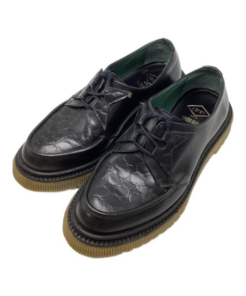 ADIEU（アデュー）ADIEU (アデュー) TRES BIEN (トレビアン) レザーシューズ ブラック サイズ:SIZE　37の古着・服飾アイテム