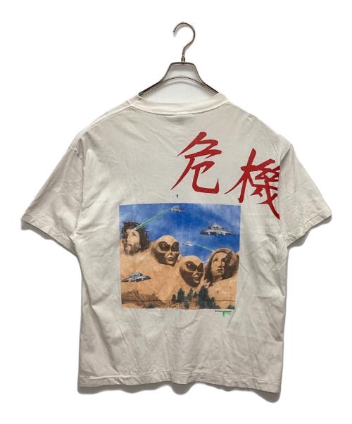 SAINT MICHAEL（セントマイケル）SAINT MICHAEL (セントマイケル) KIKI SW SS TEE ホワイト サイズ:SIZE Lの古着・服飾アイテム