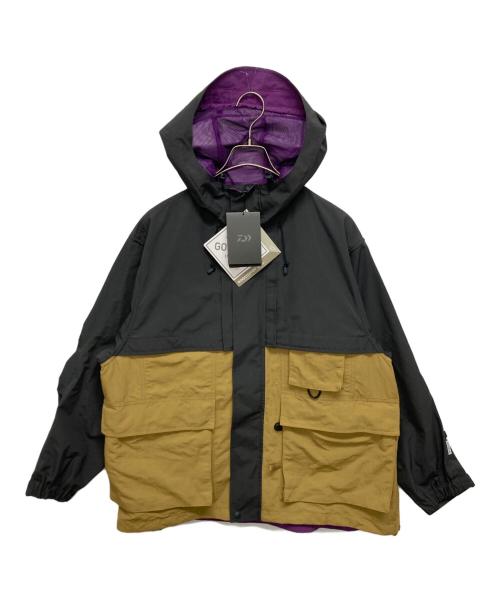 DAIWA PIER39（ダイワ ピア39）DAIWA PIER39 (ダイワ ピア39) W's TECH LOGGER MOUNTAIN PARKA グレー×ブラウン サイズ:SIZE Freeの古着・服飾アイテム